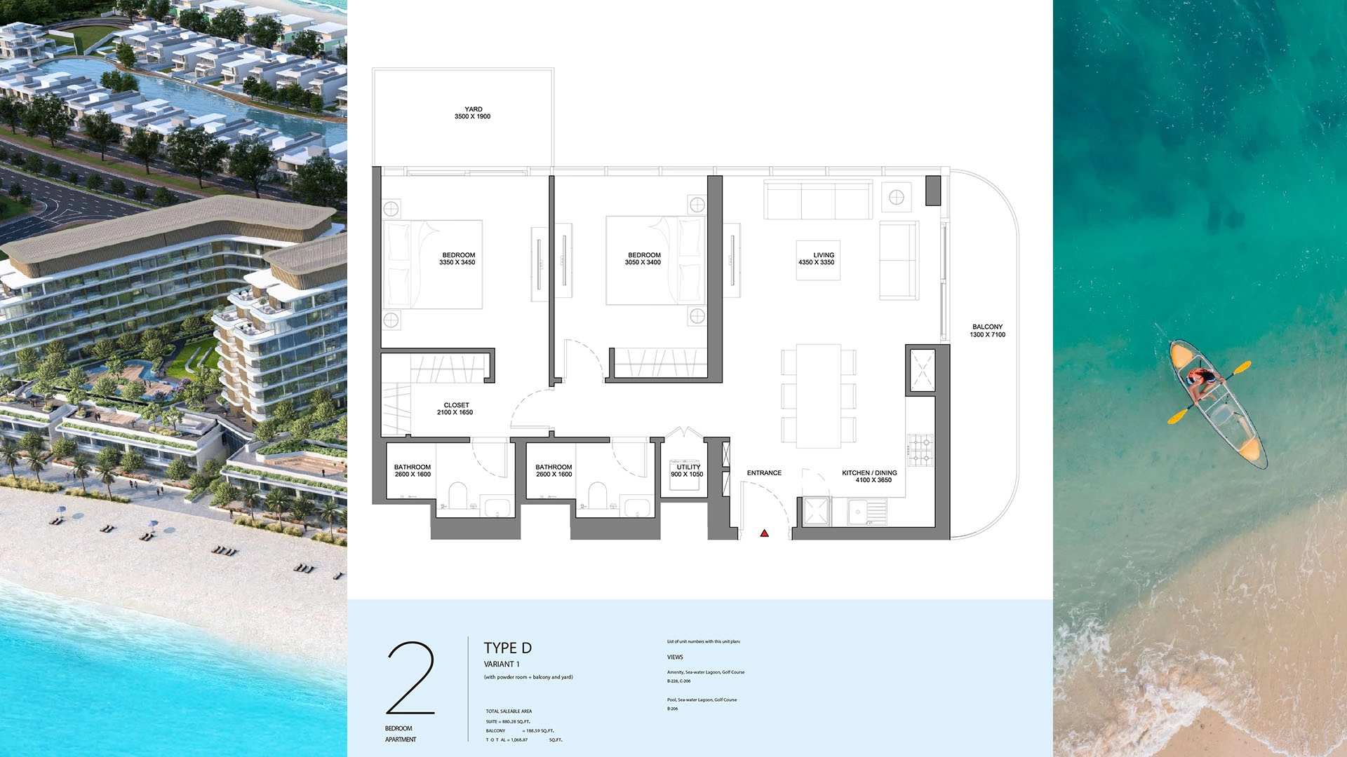 2 BR - Type B